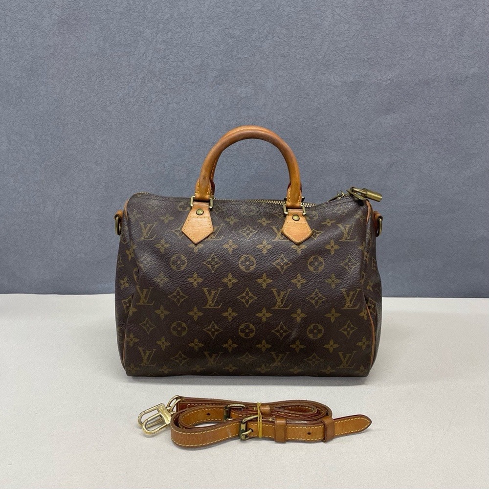 Louis Vuitton Brown Monogram bandauliere 30 Crossbody Bag